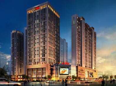 热烈祝贺万象城体育与湖北人信集团荆州人信汇签订立体车库销售安装合同