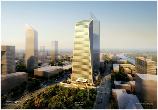 热烈祝贺万象城体育中标天津万通大厦信达二期立体停车设备项目